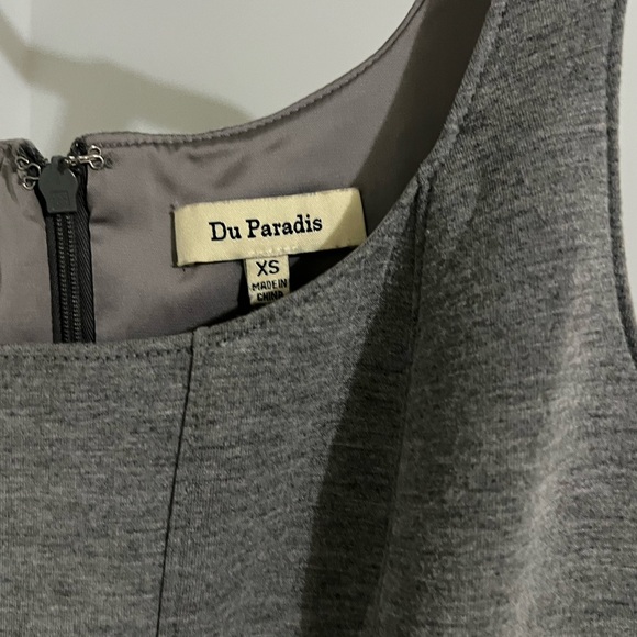 Anthropologie Gray Midi Dress - Picture 4 of 5